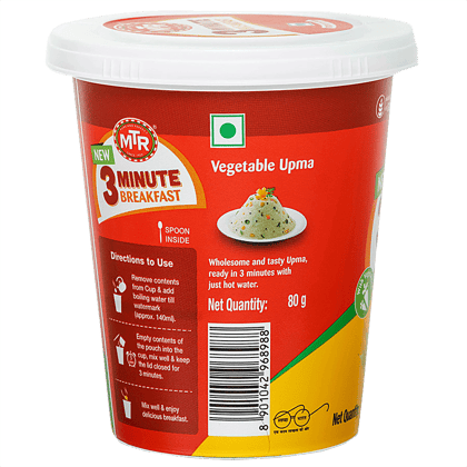Mtr Cup Vegetable Upma, 80 G