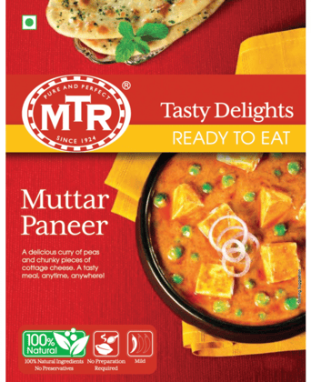 Mtr Muttar Paneer