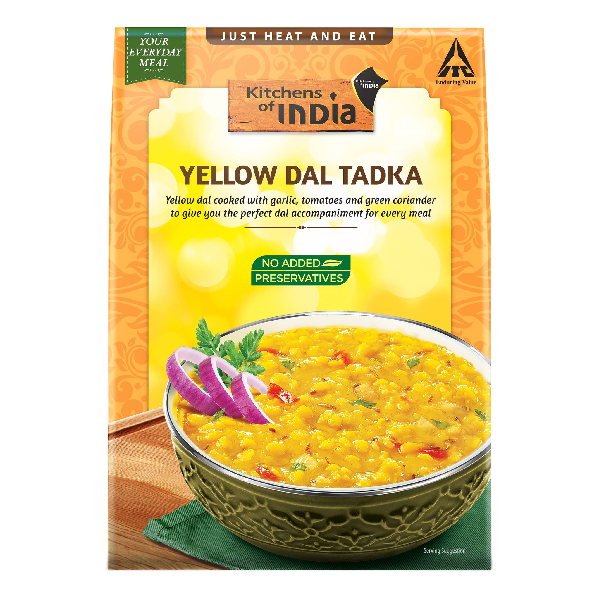 Kitchens Of India, Daily Treat, Yellow Dal Tadka, 285G