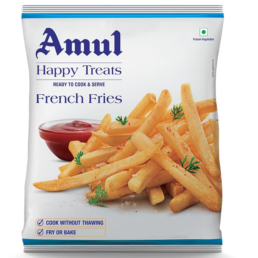 Amul Happy Treats French Fries, 425 G