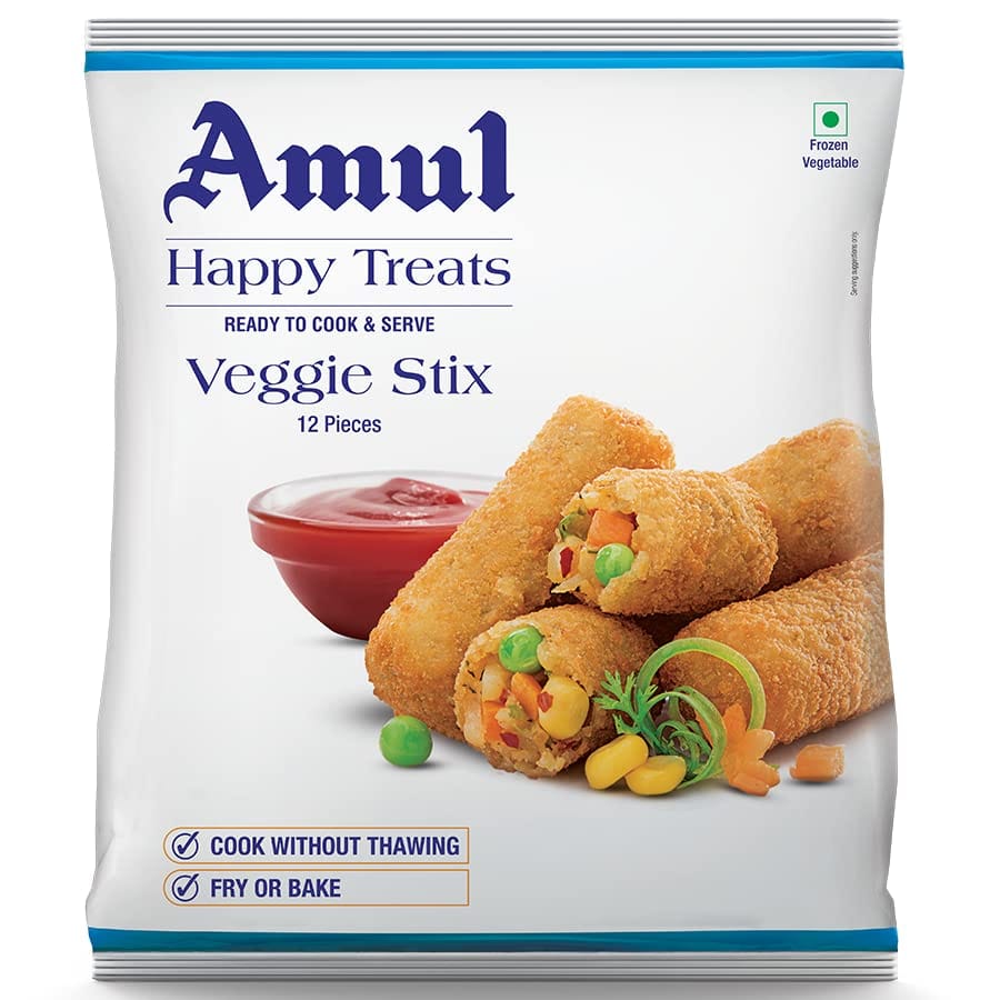 Amul Happy Treats Veggie, 425 G
