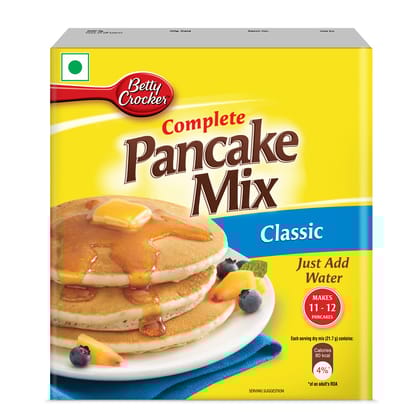 Betty Crocker Complete Classic Pancake Mix, Pancake Mix For Kids, No, Preservatives, 250 G
