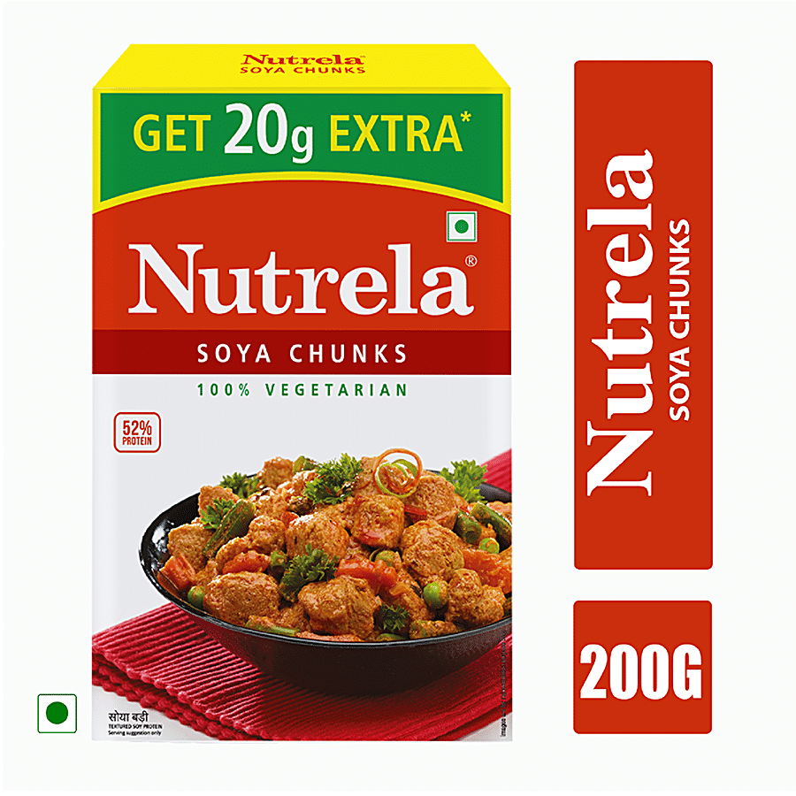 Nutrela Soya, Chunks, 200 G