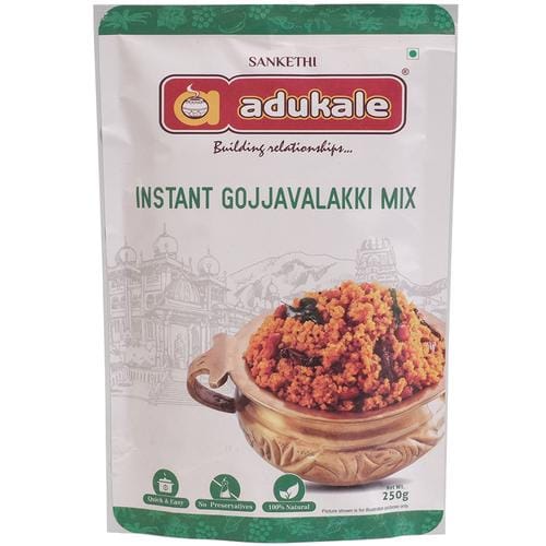 Sanketi Adukale Instant Gojjavalakki Mix, 250 G