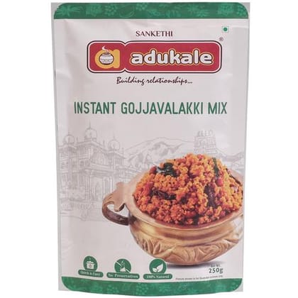 Sanketi Adukale Instant Gojjavalakki Mix, 250 G