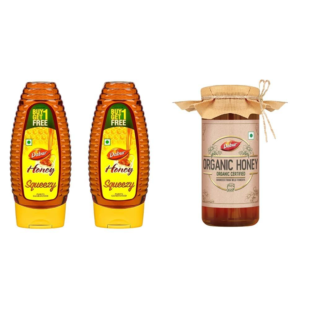 Dabur Honey Squeezy Pack, 400G