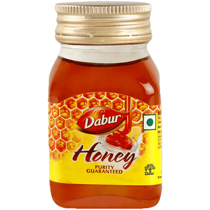 Dabur 100% Pure Honey, Worlds No. 1 Honey Brand With No Sugar Adulteration, 100 G Bottle
