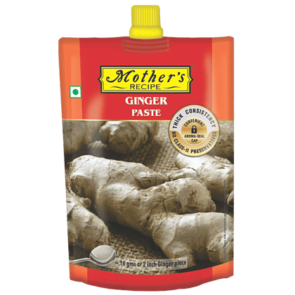 Mother's Recipe Paste, Ginger, 200 G Pouch