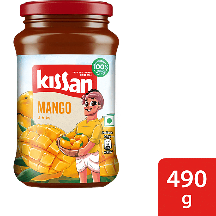 Kissan Mango Jam, 490 G Jar