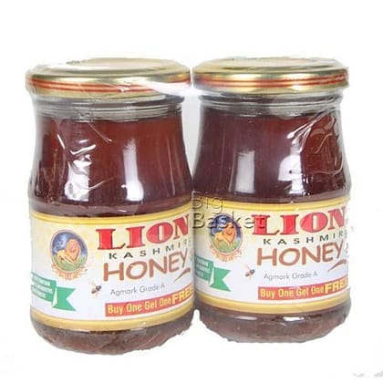 Lion Honey, Kashmir, 250 G Jar Pack of 2