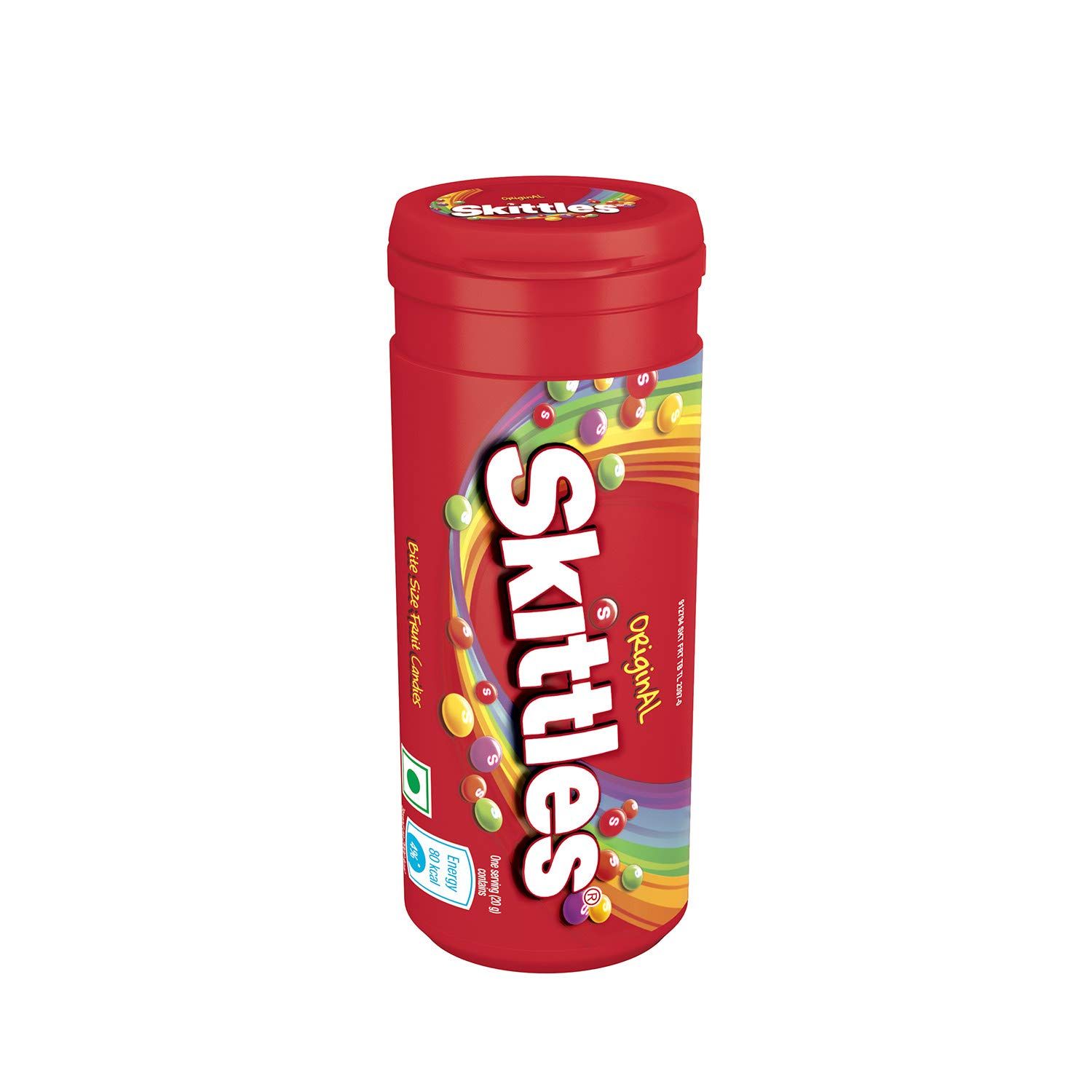 Skittles Original Fruit Flavoured Candies, Mixedfruit, 33.6 G