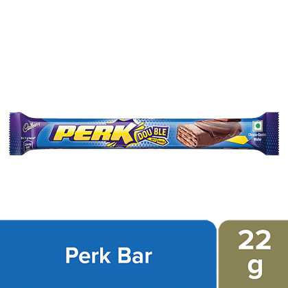Cadbury Perk Double Chocolate Coated Wafer, 22 G