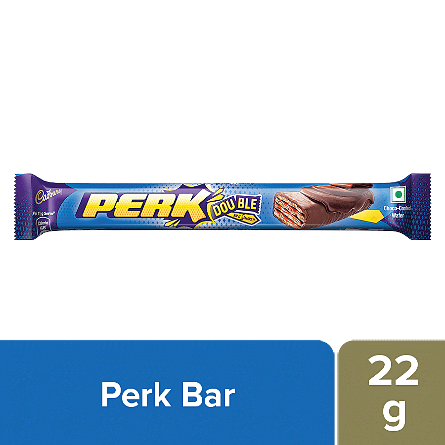 Cadbury Perk Double Chocolate Coated Wafer, 22 G