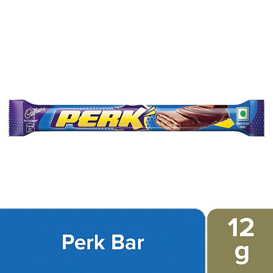 Cadbury Perk Chocolate Coated Wafer, 12 G