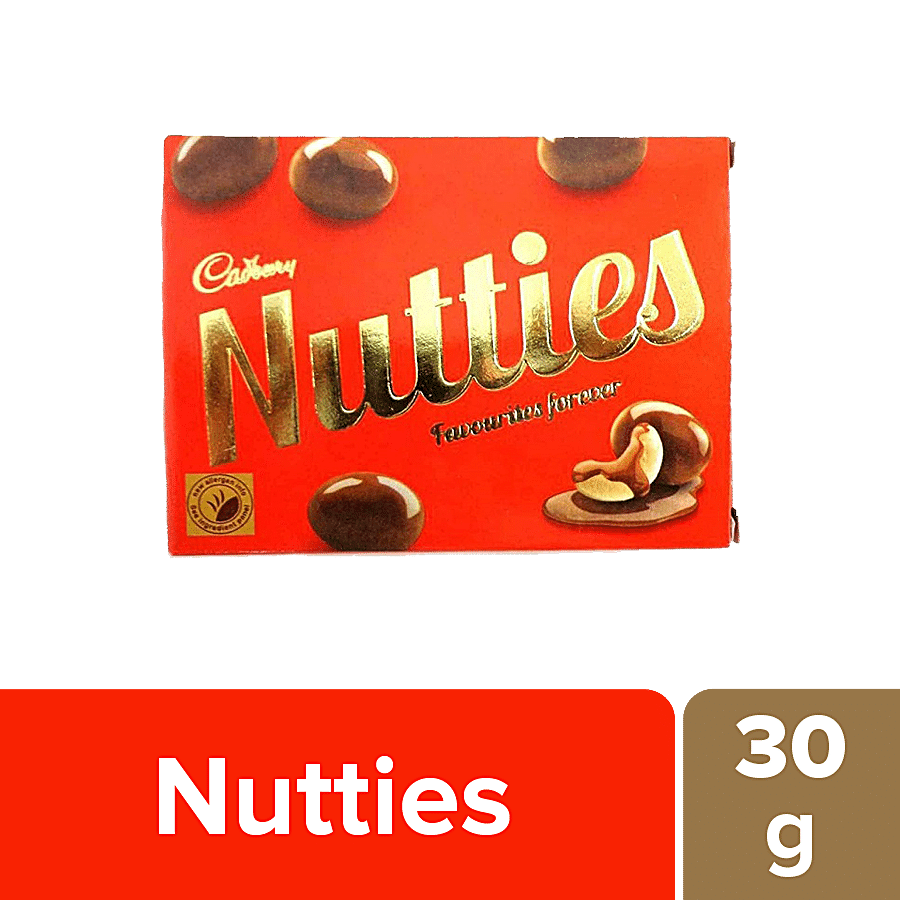 Cadbury Nutties Nutties Chocolate Pack, 30 G