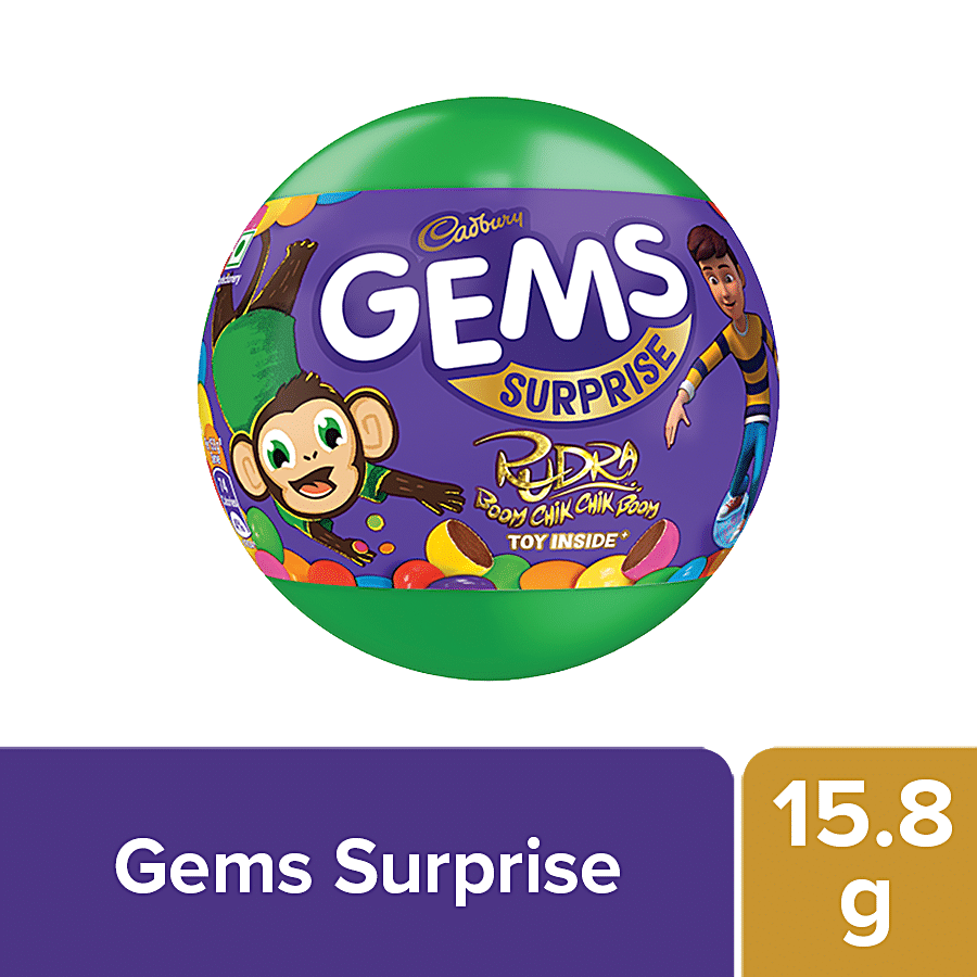 Cadbury Gems Surprise Chocolate, 15.8 G