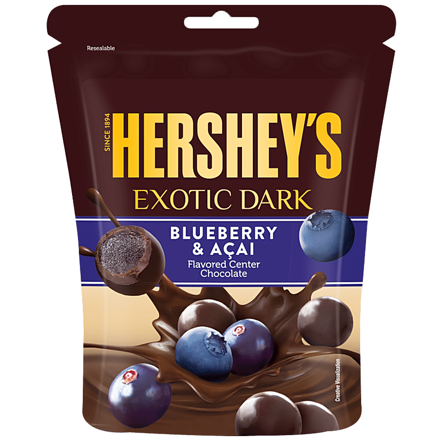 Hershey's Exotic Dark Chocolate Blueberry & Acai, 100 G