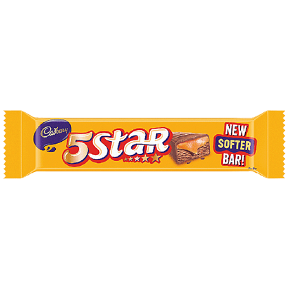 Cadbury 5 Star Chocolate Bar, 40 G
