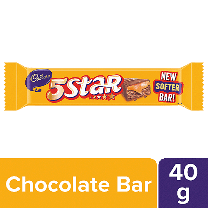 Cadbury 5 Star Chocolate Bar, 40 G