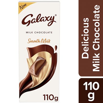 Galaxy Silky Smooth Milk Chocolate Bar, 110 G