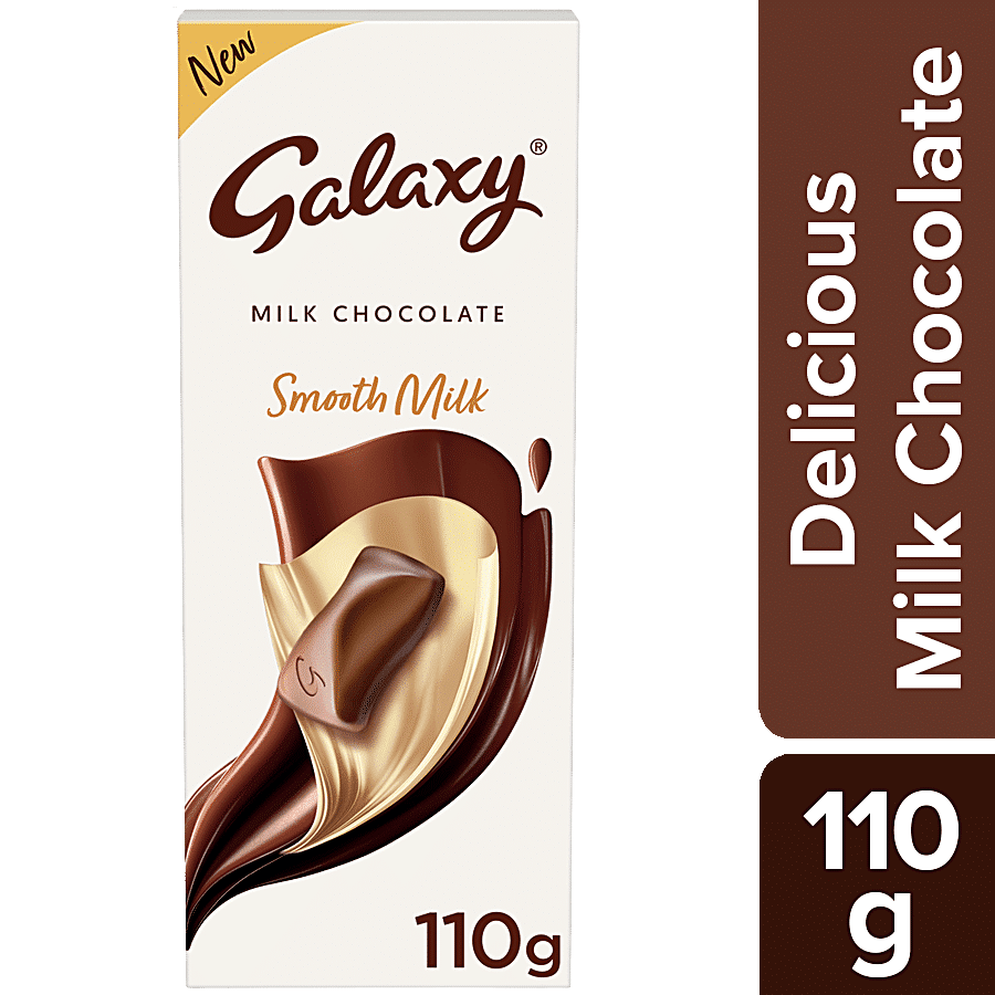Galaxy Silky Smooth Milk Chocolate Bar, 110 G