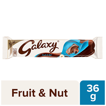 Galaxy Fruit & Nut Milk Chocolate Bar, 36 G Bar