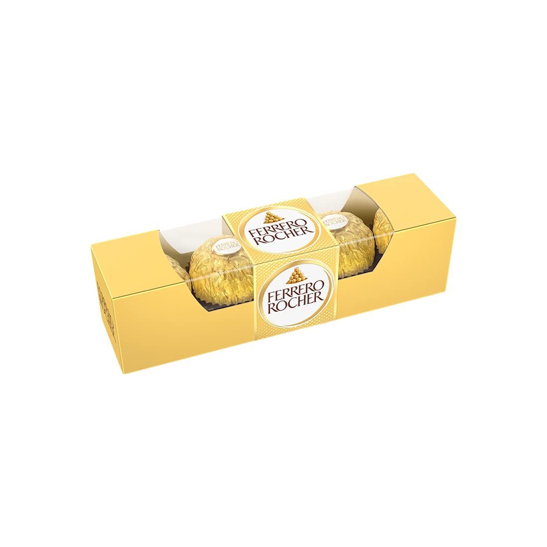 Ferrero Rocher, Exquisite Hazelnut And Milk Chocolate Gift, 4 Pieces, 50 G