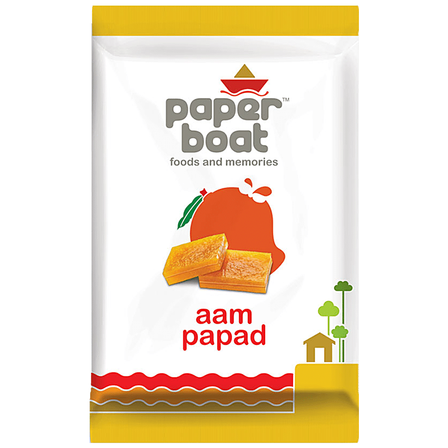 Paper Boat Aam Papad, Fruit Bar, 90 G