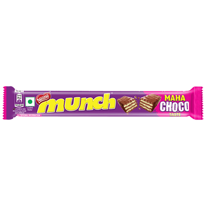 Nestle Munch, Coated Wafer, Crunchiest Ever, 18 G Pouch
