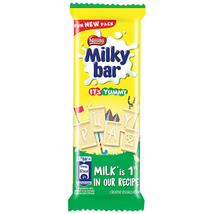 Nestle Milkybar, Creamy Texture, 12.5 G