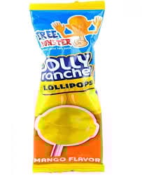 Jolly Rancher Candies Lollipops Mango Pack OF 40