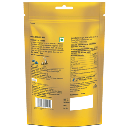 Hershey's Kisses, Milk Chocolate, 108 G Hershey's Kisses, Milk Chocolate, 108 G