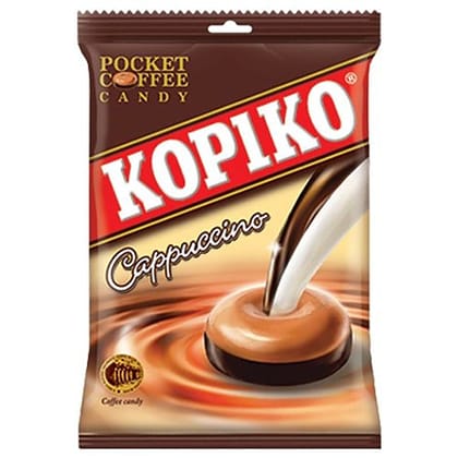 Kopiko Cappuccino Coffee Candy, World's No 1 Coffee Candy, Family Pack, 175 G (50 Pcs X 3.5 G Each)