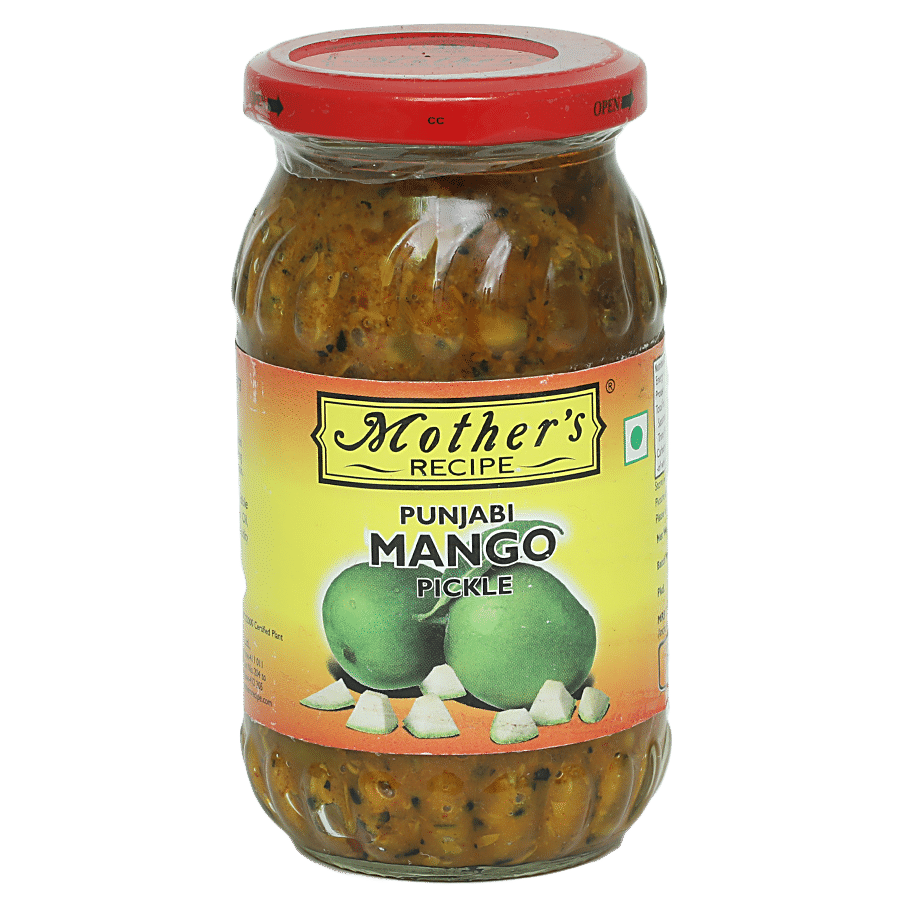 Mother's Recipe Pickle, Punjabi Mango, 400 G Jar