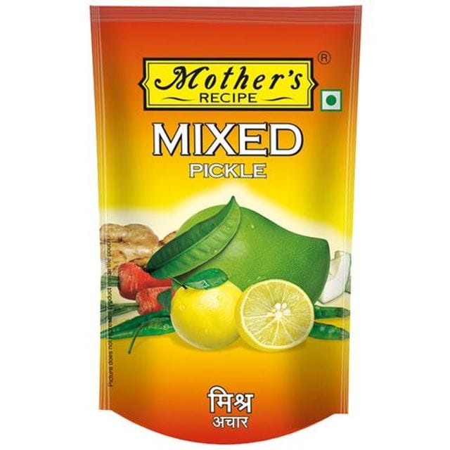 Mother's Recipe Pickle, Mixed, 500 G Pouch