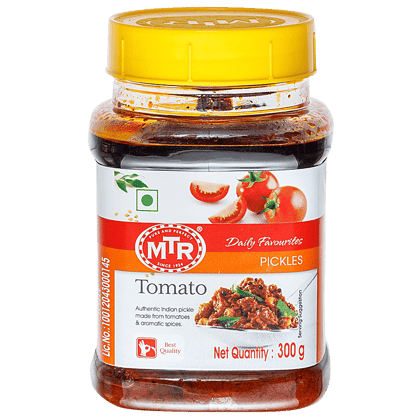 Mtr Pickle, Tomato, 300 G Jar