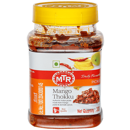 Mtr Pickle, Mango Thokku, 300 G Jar