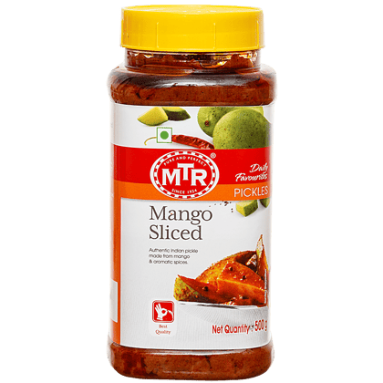 Mtr Pickle, Mango Sliced, 500 G Jar