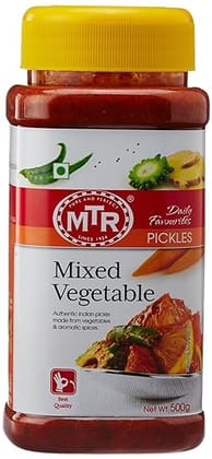 Mtr Mixed Vegetable Pickle 500G
