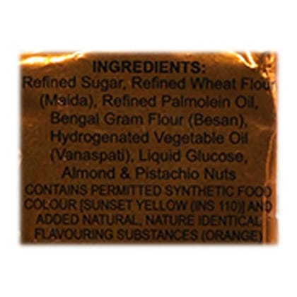 Haldiram's Soan Treat, Orange, 250 G Pouch