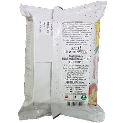 Haldiram's Soan Papdi, Coconut, 250 G Pouch