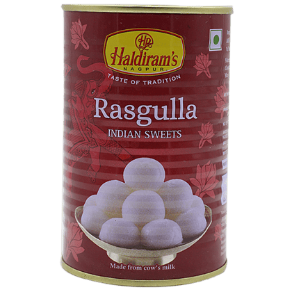 Haldiram's Rasgulla, 500 G Tin