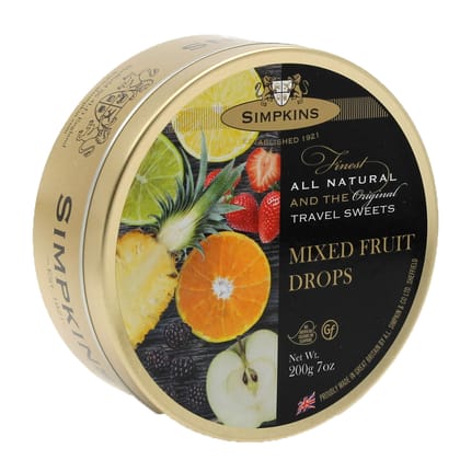 Simpkins Mixed Fruit Drops, 200 Gm (Pack Of 1)
