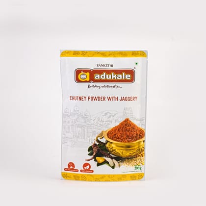 Adukale Adukale Chutney Powder With Jaggery, 200G