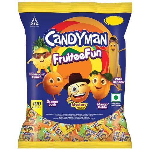 Candyman Fruiteefun Packet, 250 G