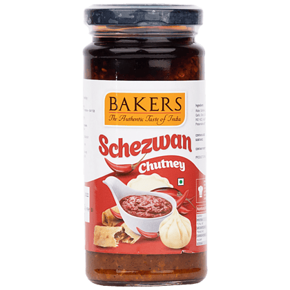Bakers Shezwan Chutney, Adds Spice To Dish, 250 G