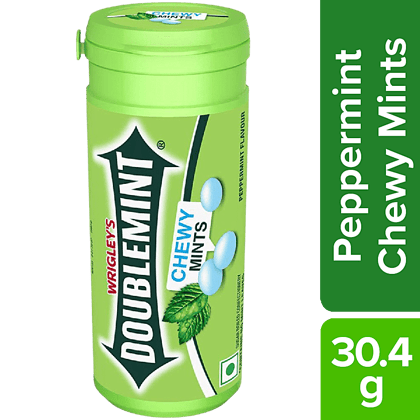 Doublemint Peppermint Chewy Mints, 30.4 G Tube