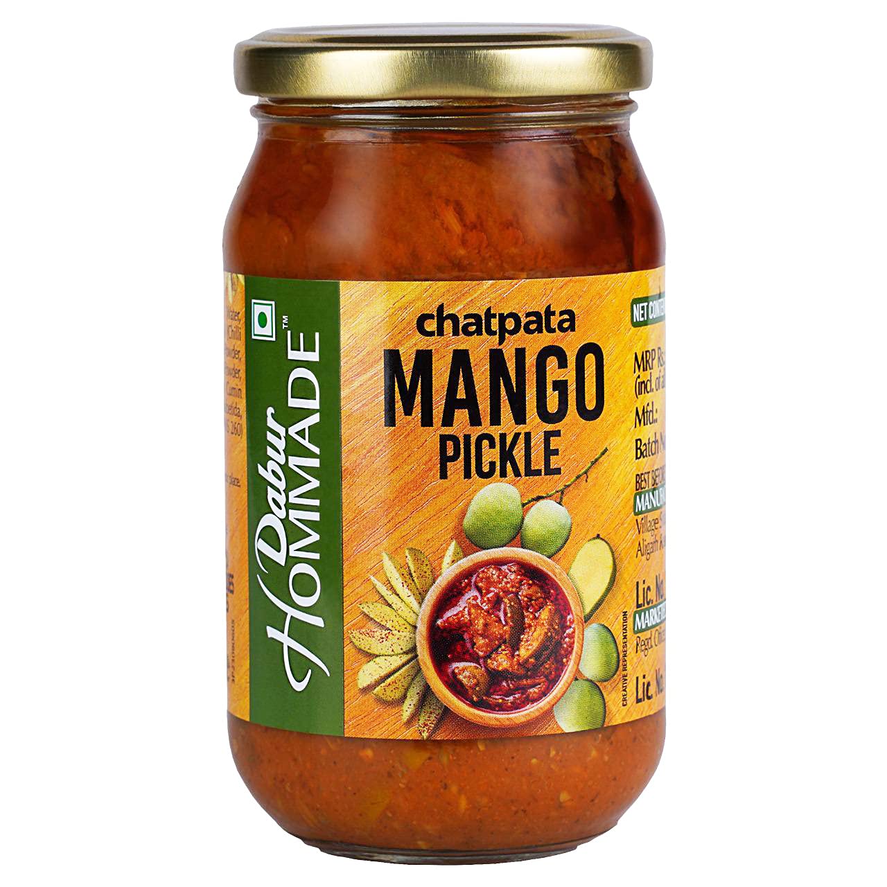 Dabur Hommade Mango Pickle, 400G