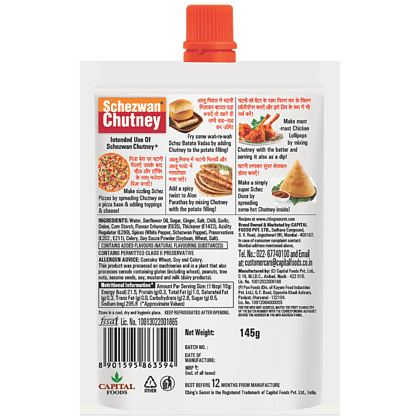 Ching's Secret Schezwan Chutney, 145 G