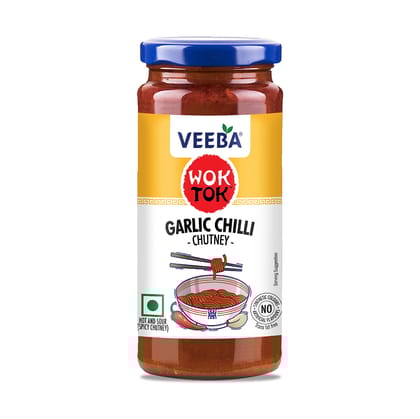 Veeba Veeba Foods Garlic Chilli Chutney, 250G